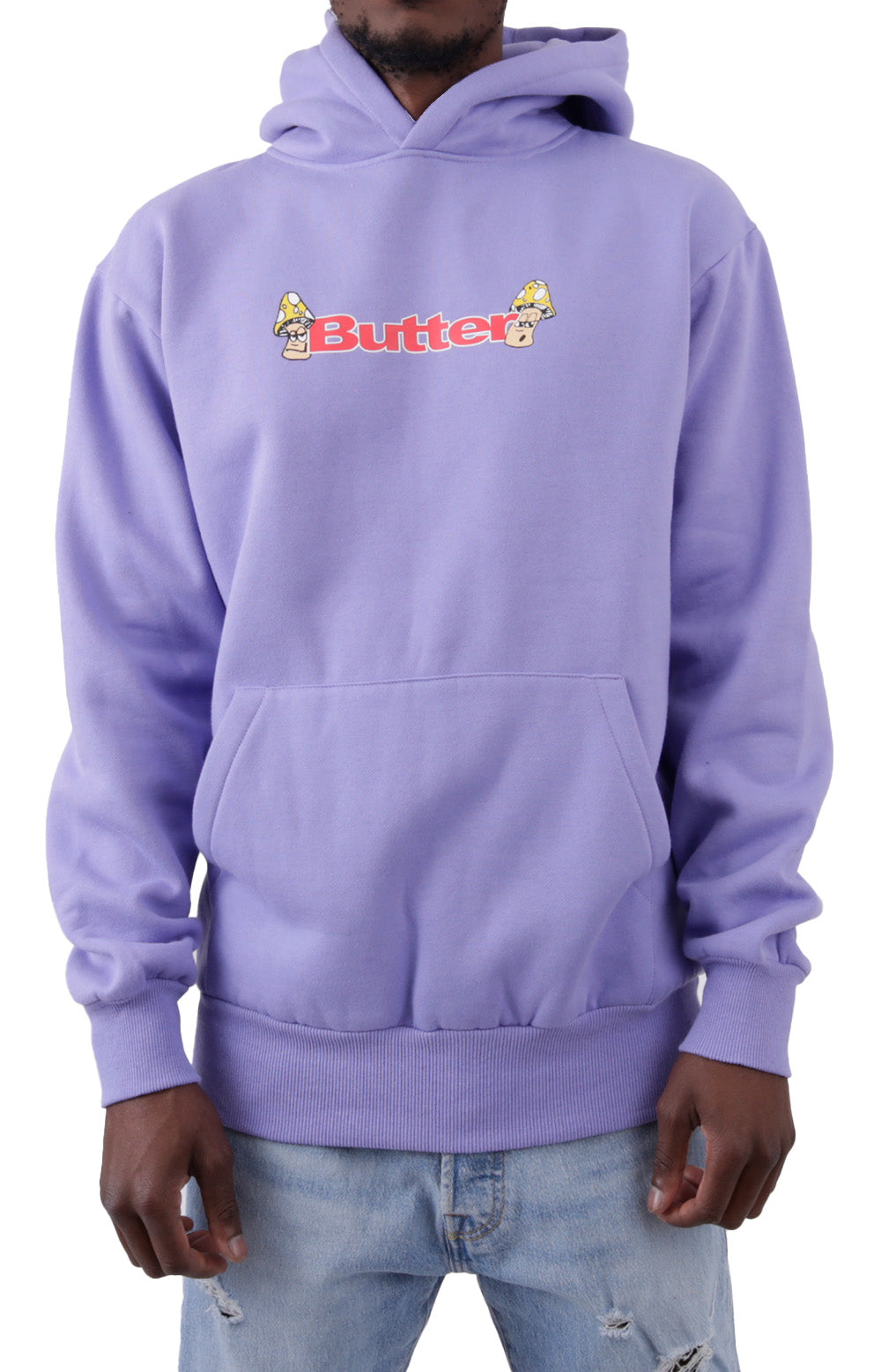  Shrooms Logo Pullover Hoodie - Periwinkle 