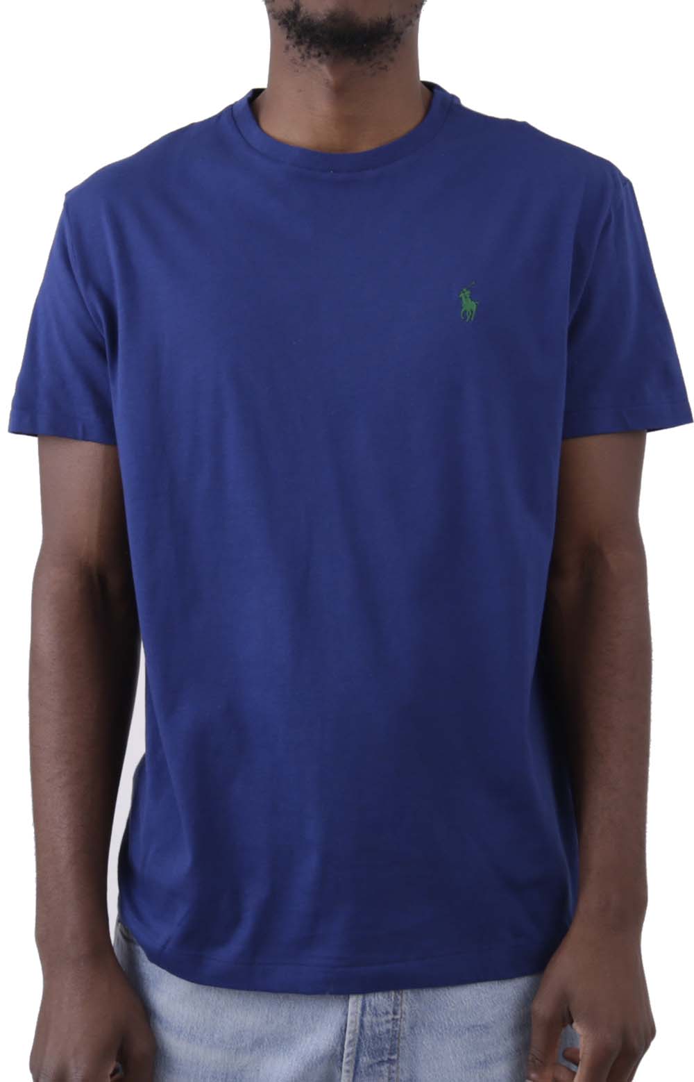  Jersey Crewneck T-Shirt - Harrison Blue 