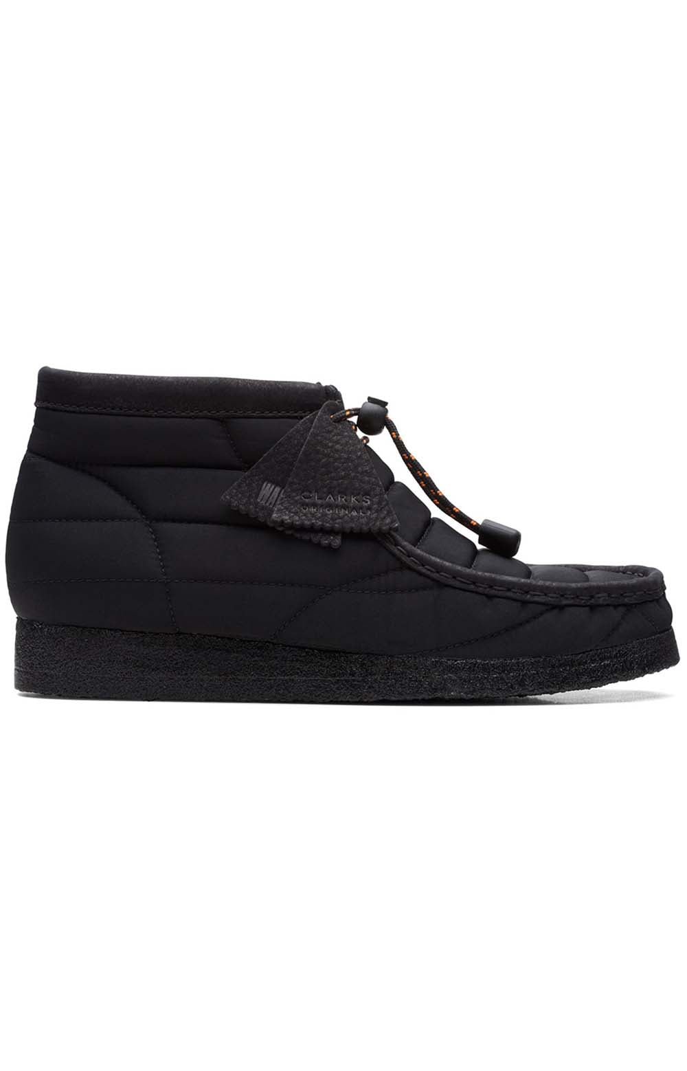  (26168801) Wallabee Boots - Black Quilted 