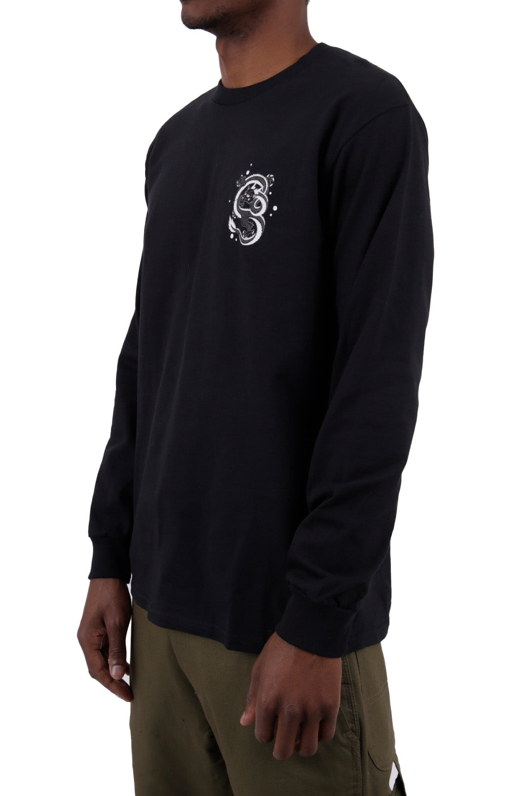 Mystic Jerm L/S Shirt - Black