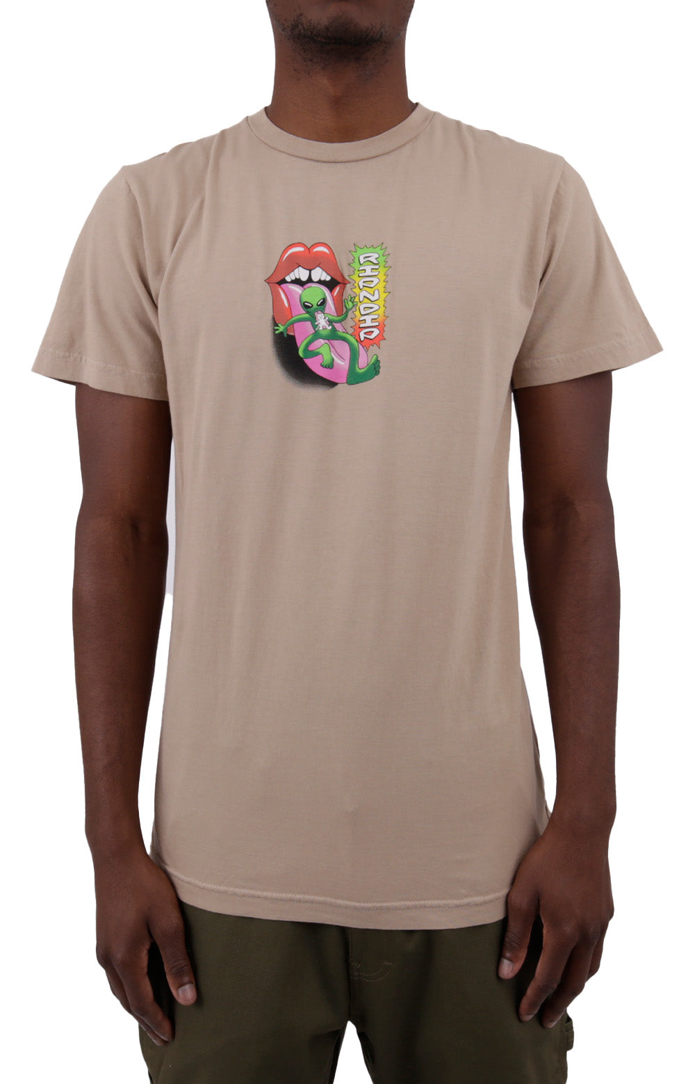  Happy Lickin T-Shirt - Almond 