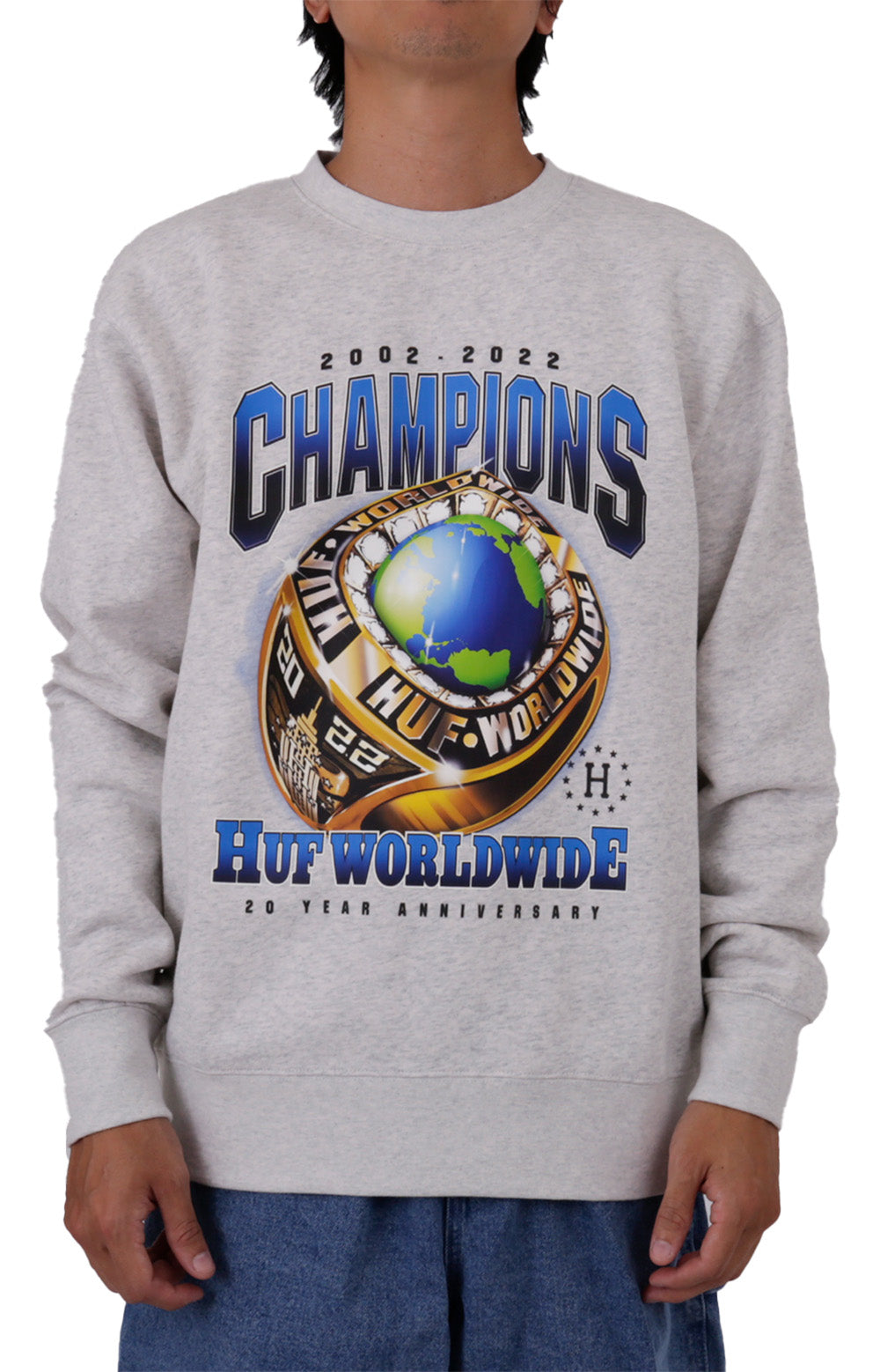  Champions Crewneck - Athletic Heather 