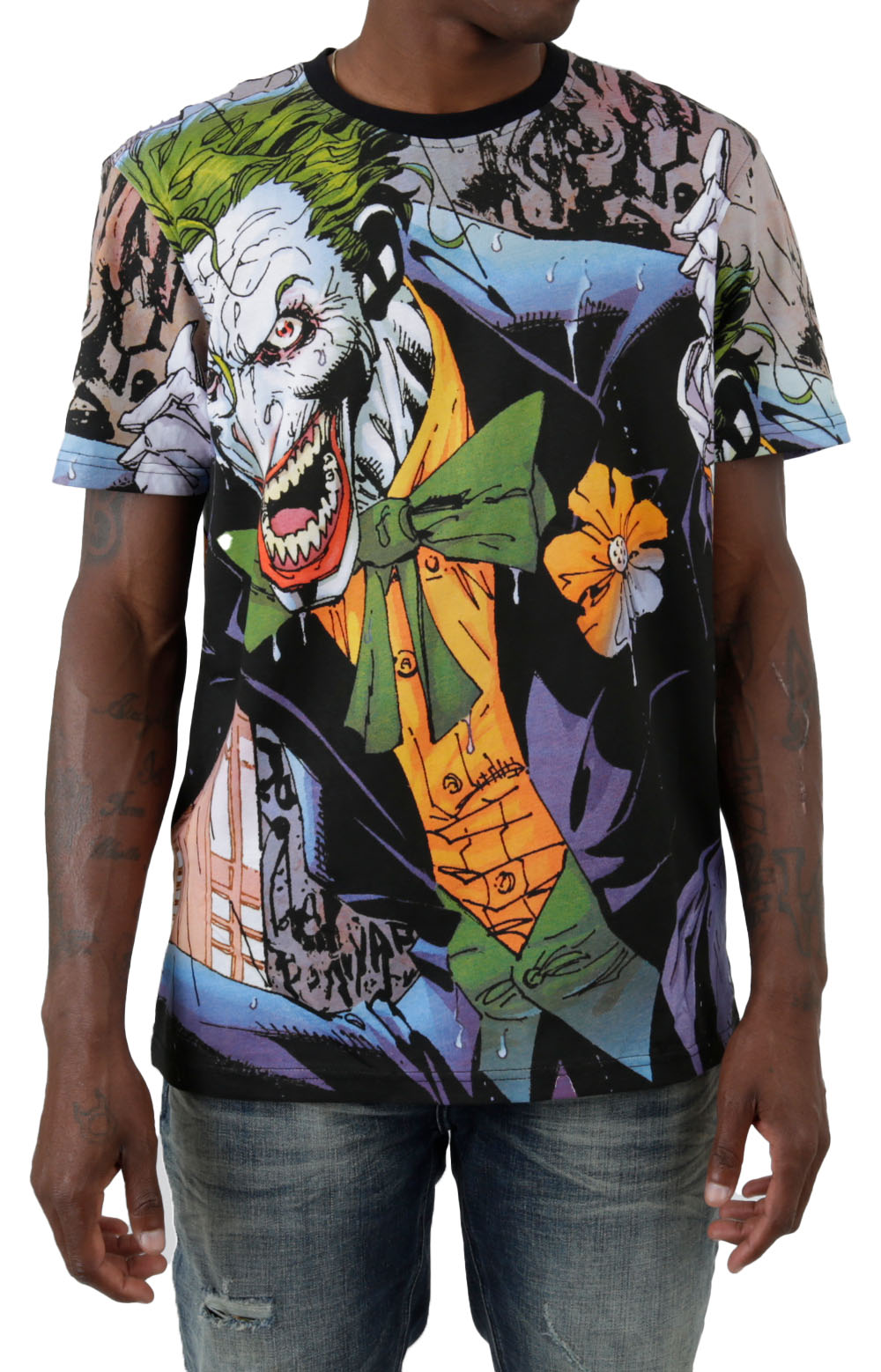  x Batman Joker Comic AOP T-Shirt 