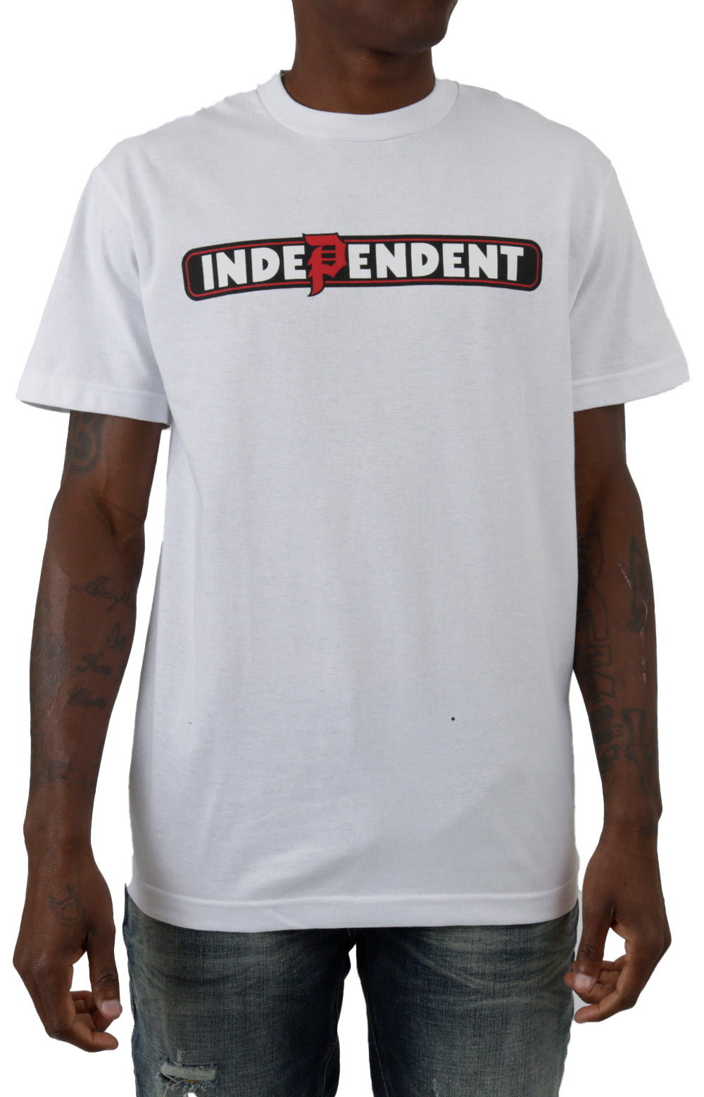  x Independent Bar T-Shirt - White 