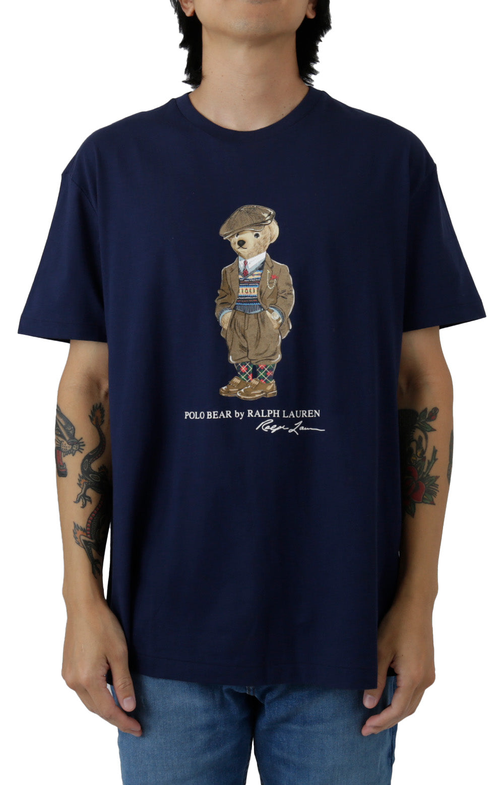  Polo Bear Jersey T-Shirt - Newport Navy Heritage Bear 