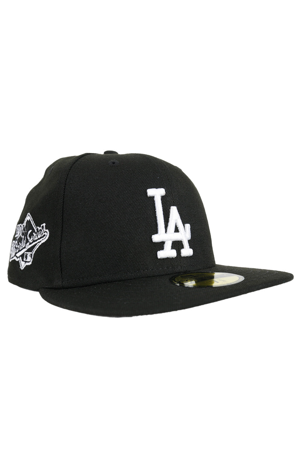 LA Dodgers Black/White 88 World Series Side Patch 59FIFTY Fitted Hat