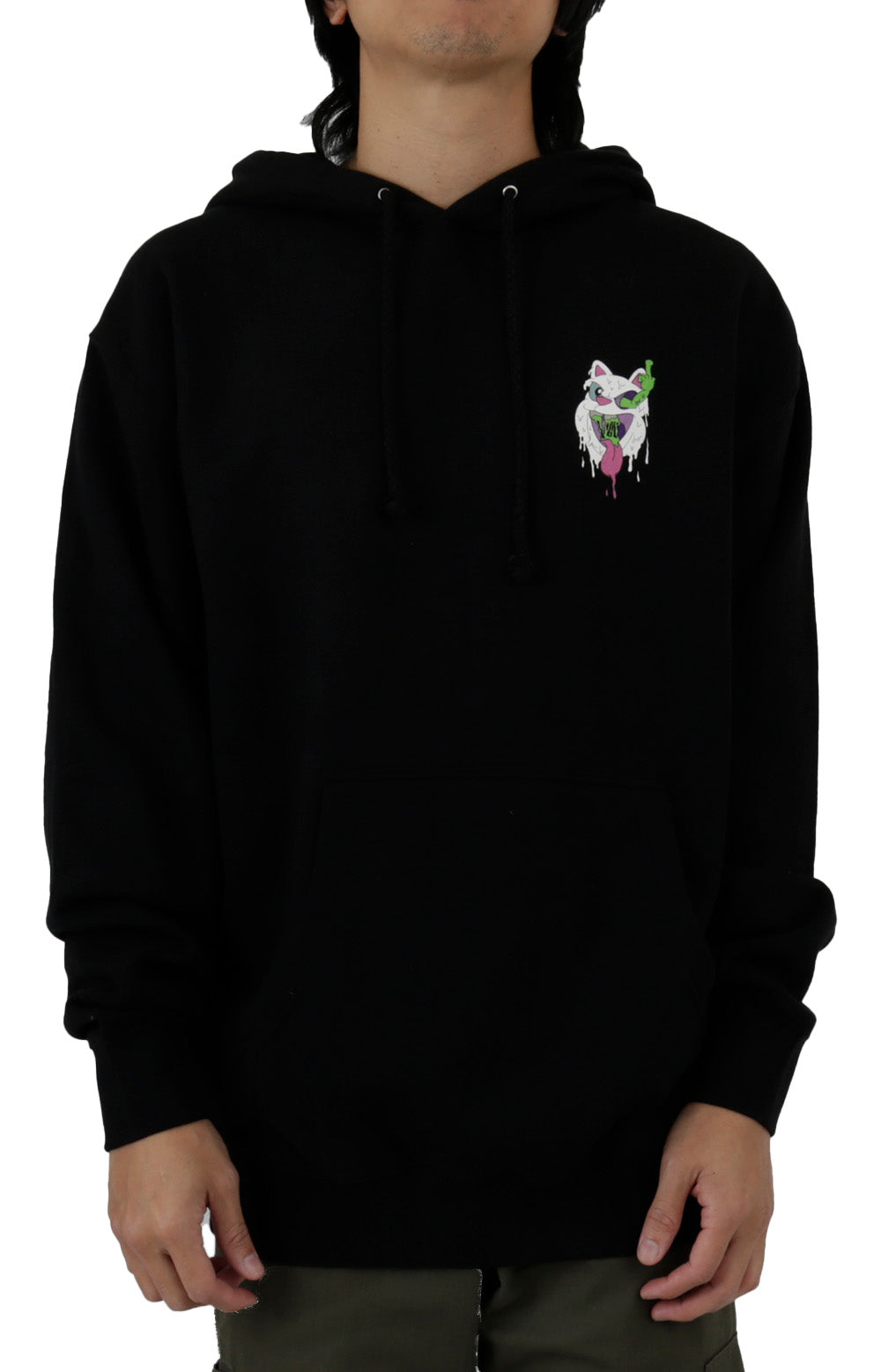  Slimy Boys Pullover Hoodie - Black 