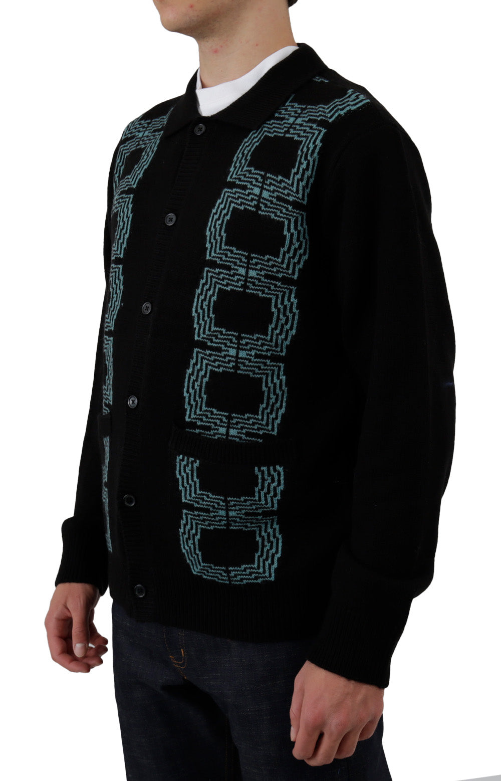 Verdugo Cardigan - Black Multi