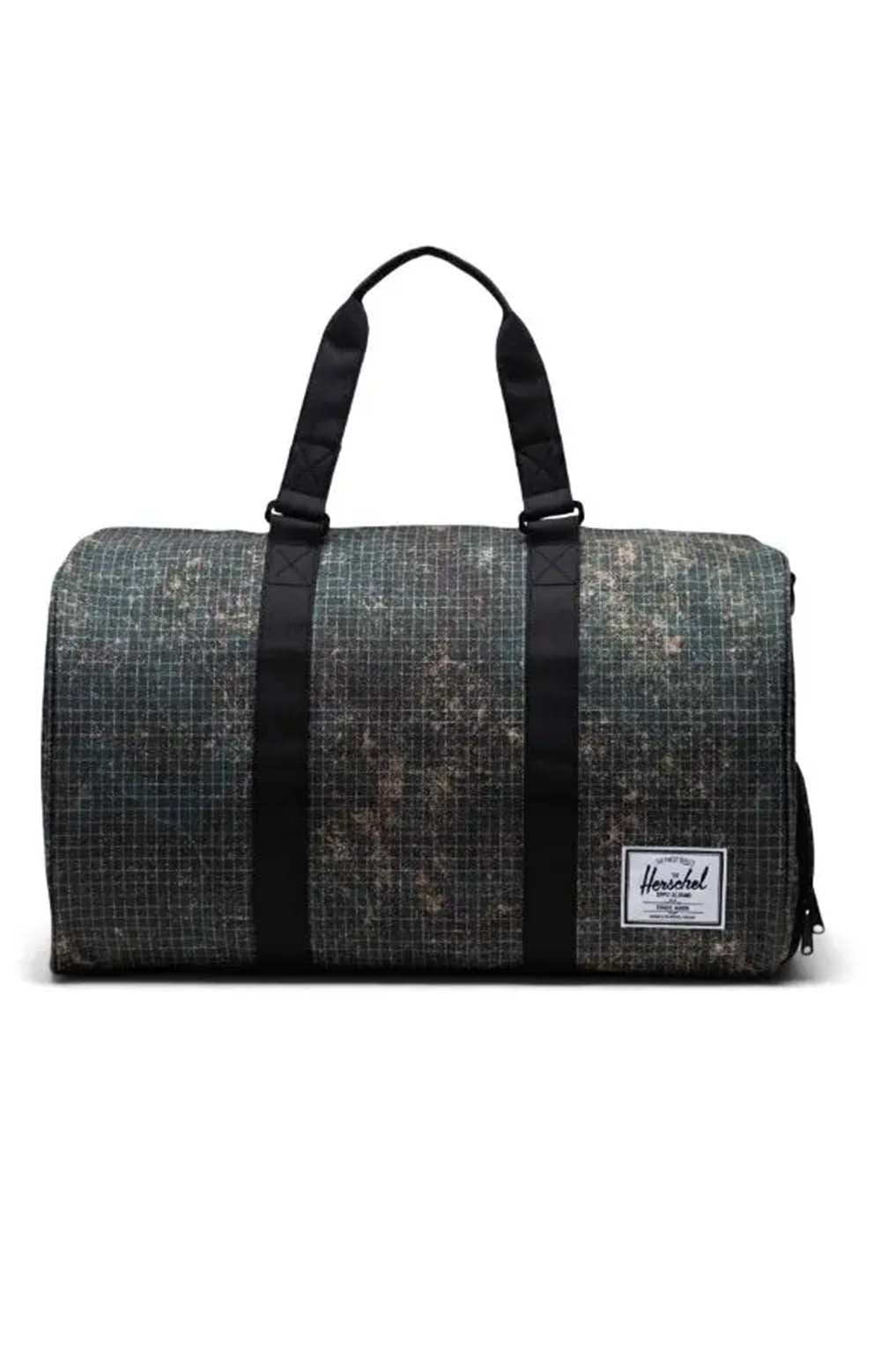 Eco Novel Duffle Bag - Forest Grid