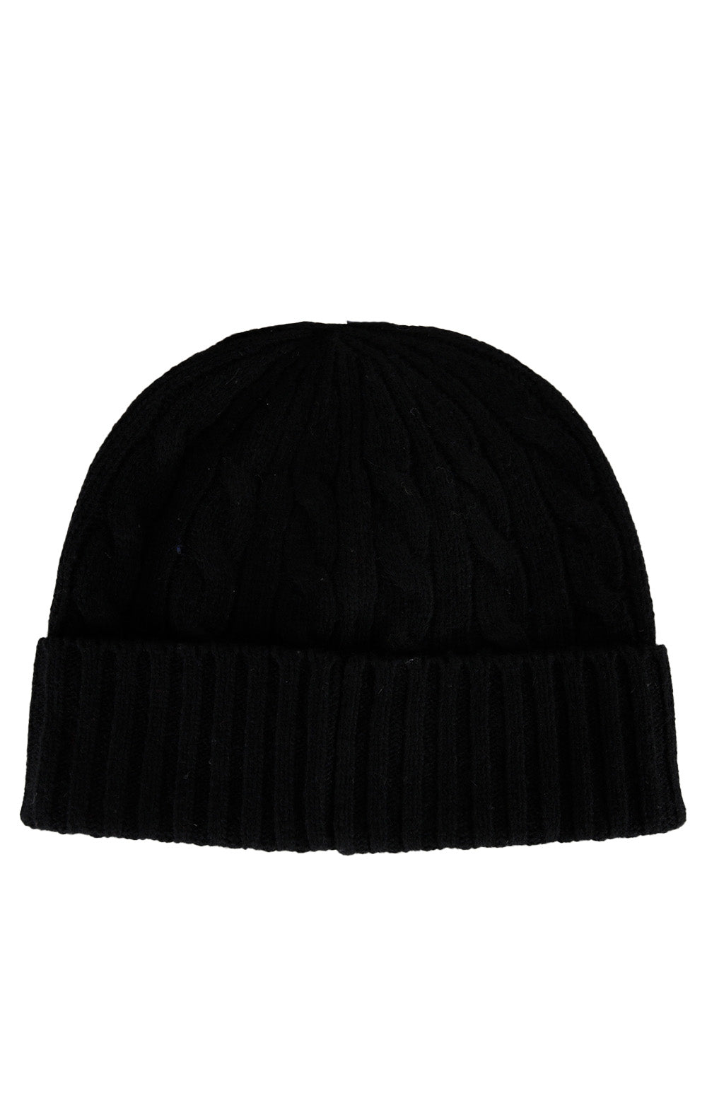 Classic Cable Beanie - Black