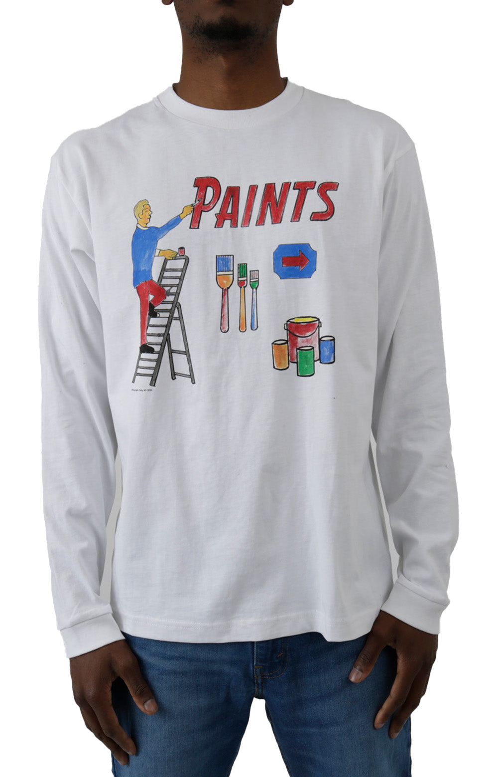 Painter L/S Shirt - White