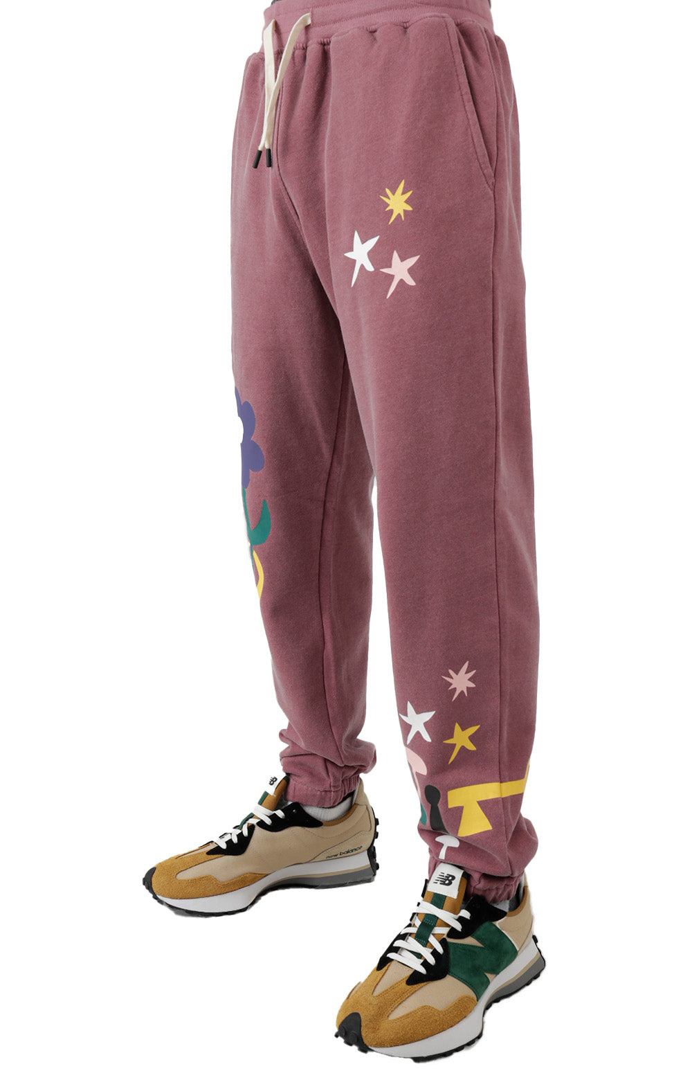 Lookout and Wonderland Fleece Jogger Pants - Berry