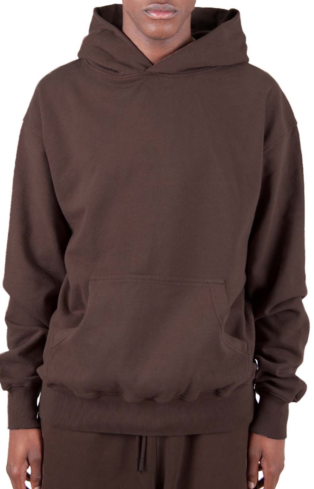  Garment Dye Pullover Hoodie - Mocha 