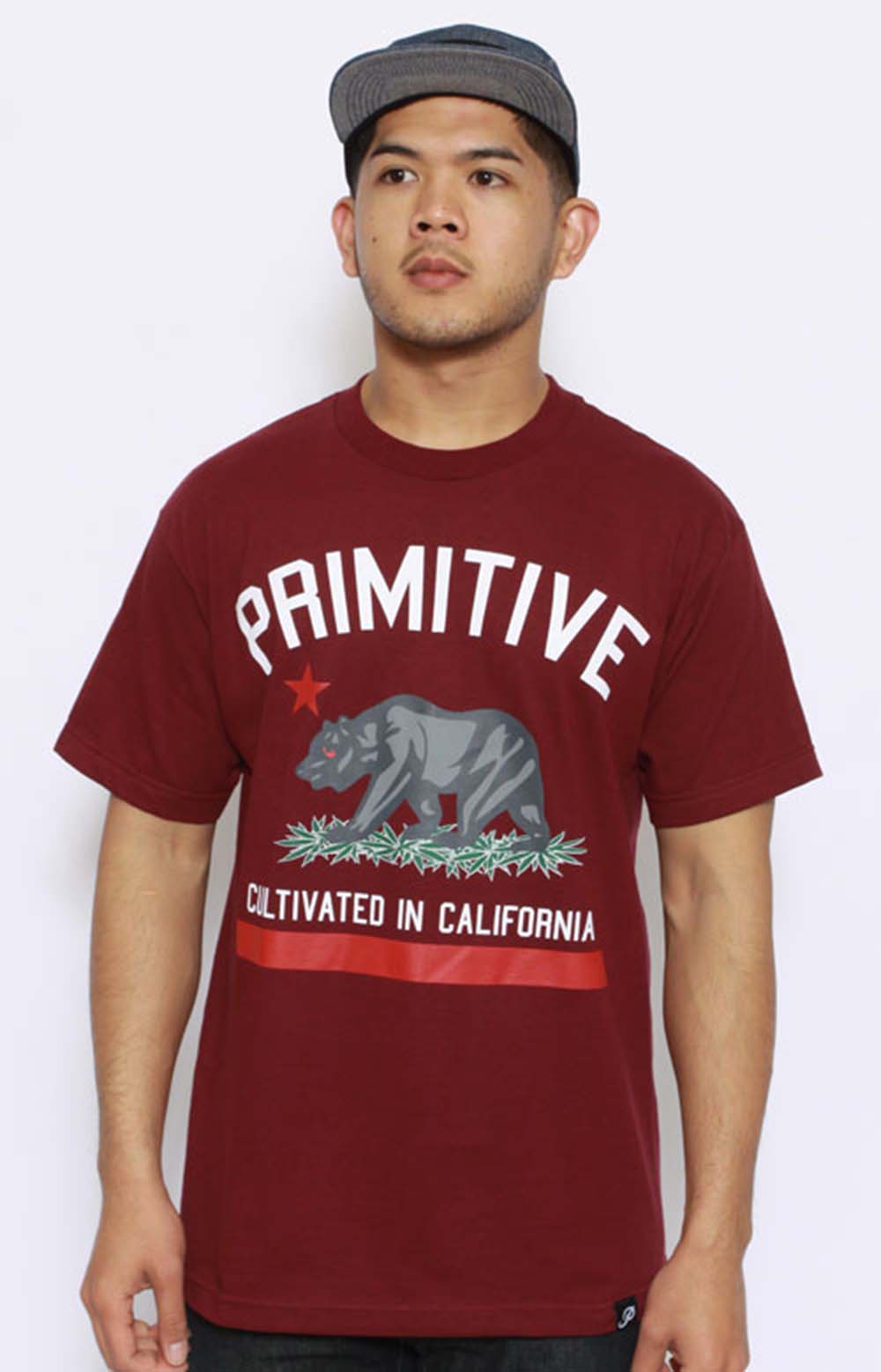  Cultivated T-Shirt - Burgundy/Red 