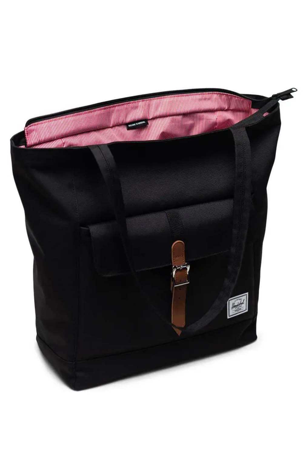 Retreat Tote Bag - Black