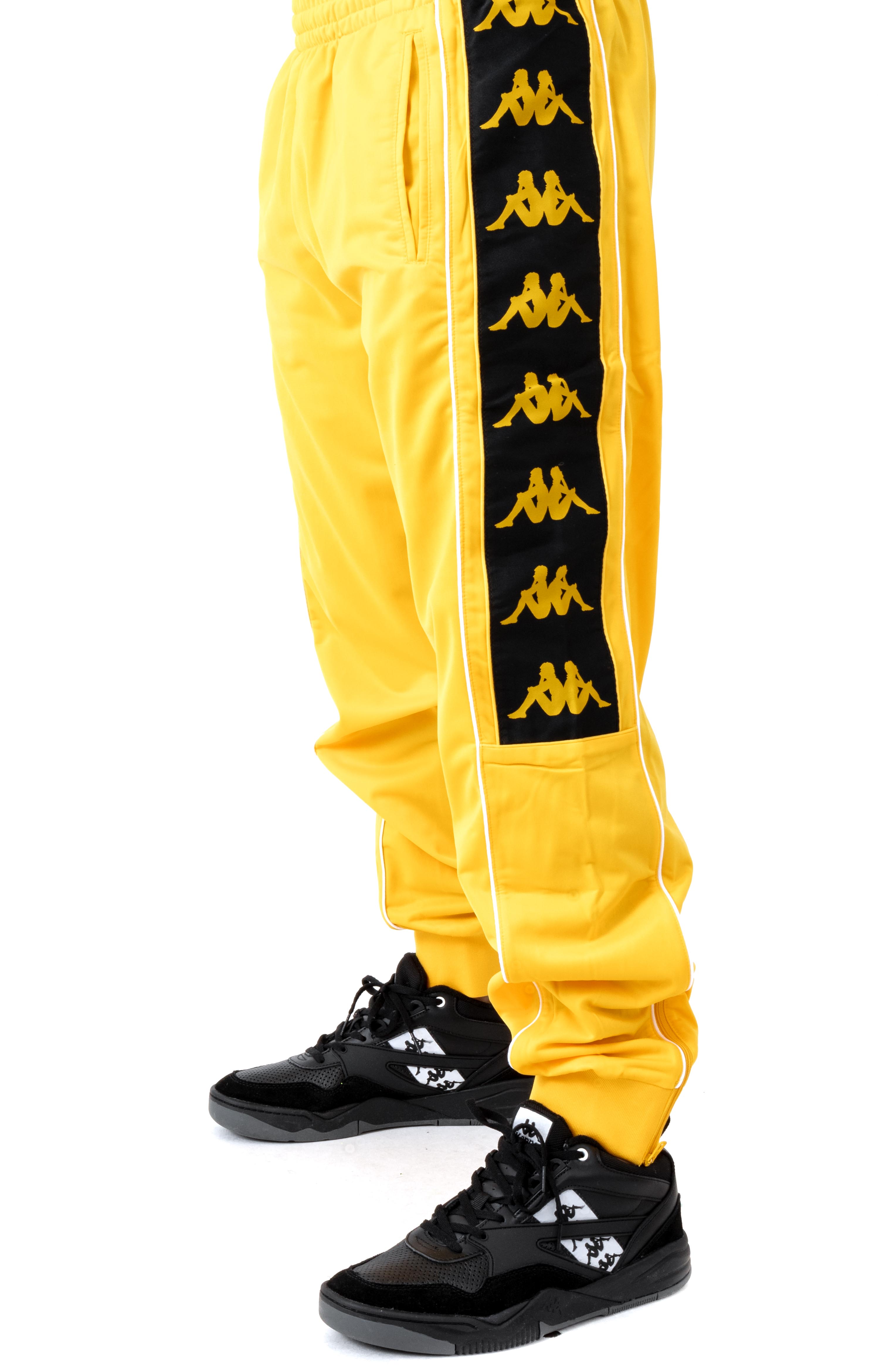  222 Banda 10 Alen Track Pants - Yellow 