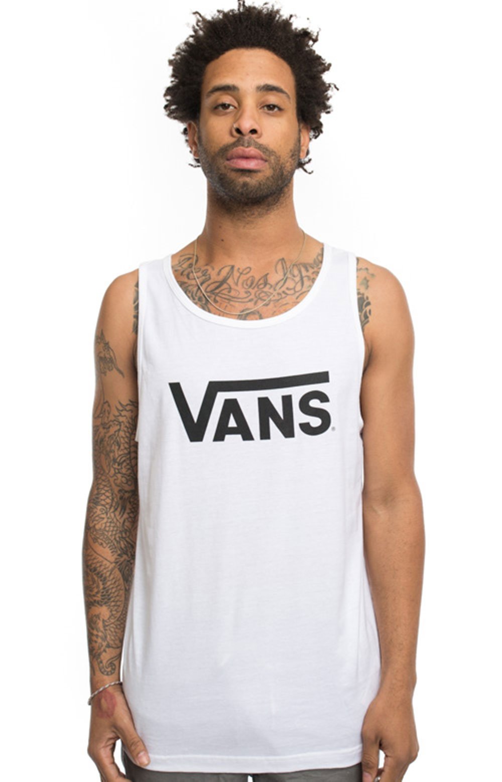  Vans Classic Tank Top - White/Black 