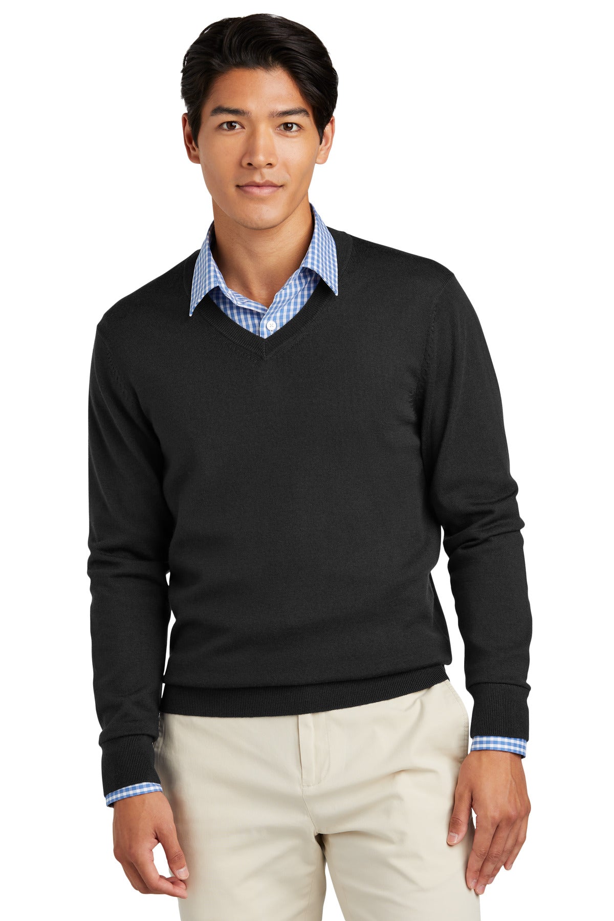 Brooks Brothers? Washable Merino V-Neck Sweater BB18410