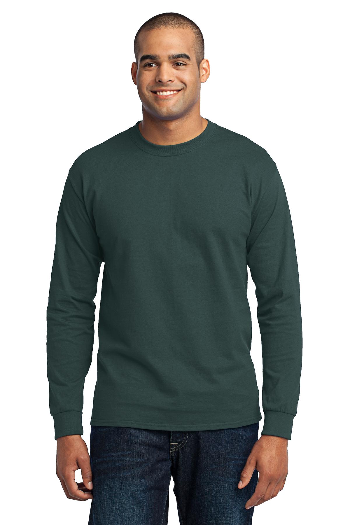 Port & Company?- Long Sleeve Core Blend Tee. PC55LS