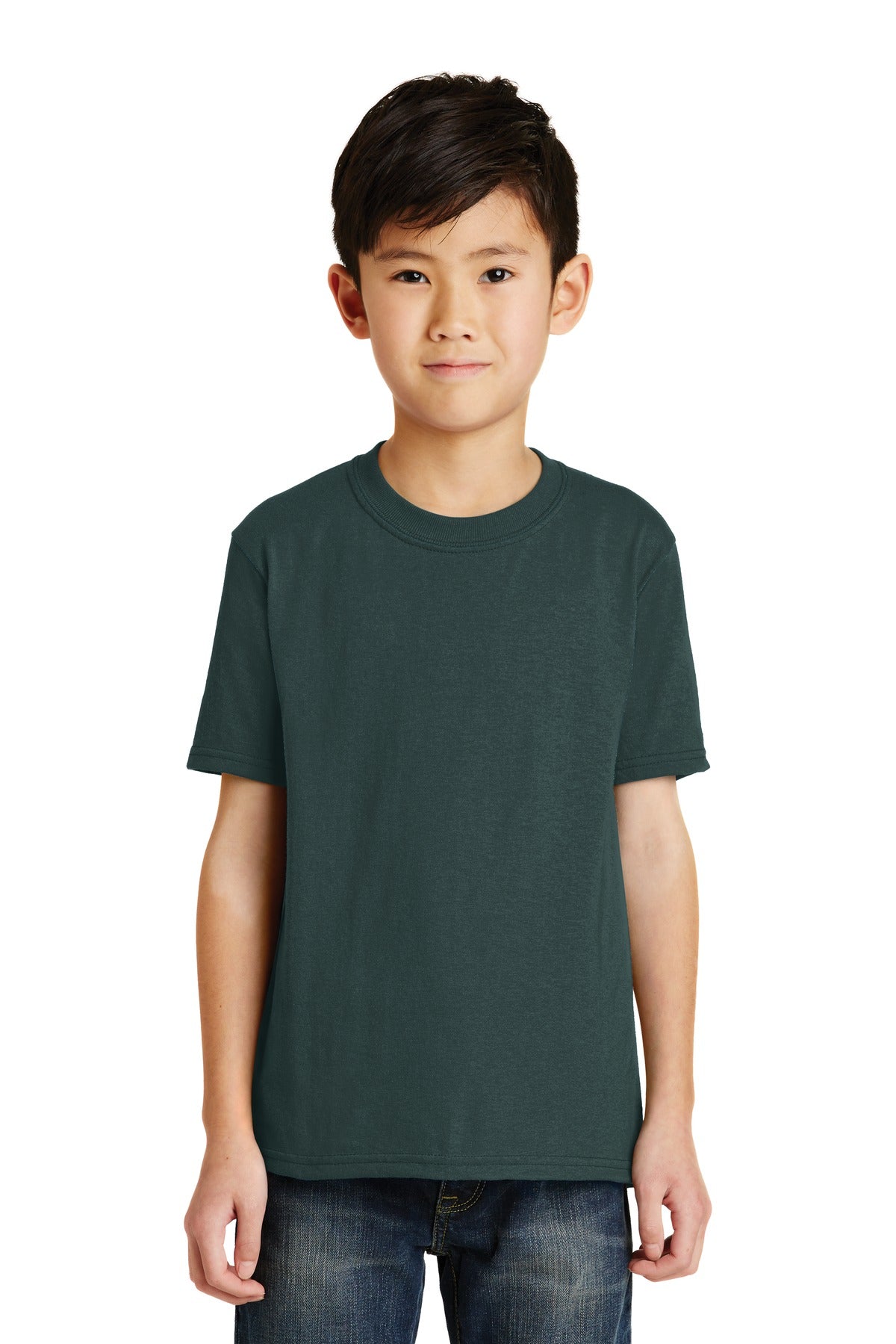 Port & Company?- Youth Core Blend Tee.  PC55Y
