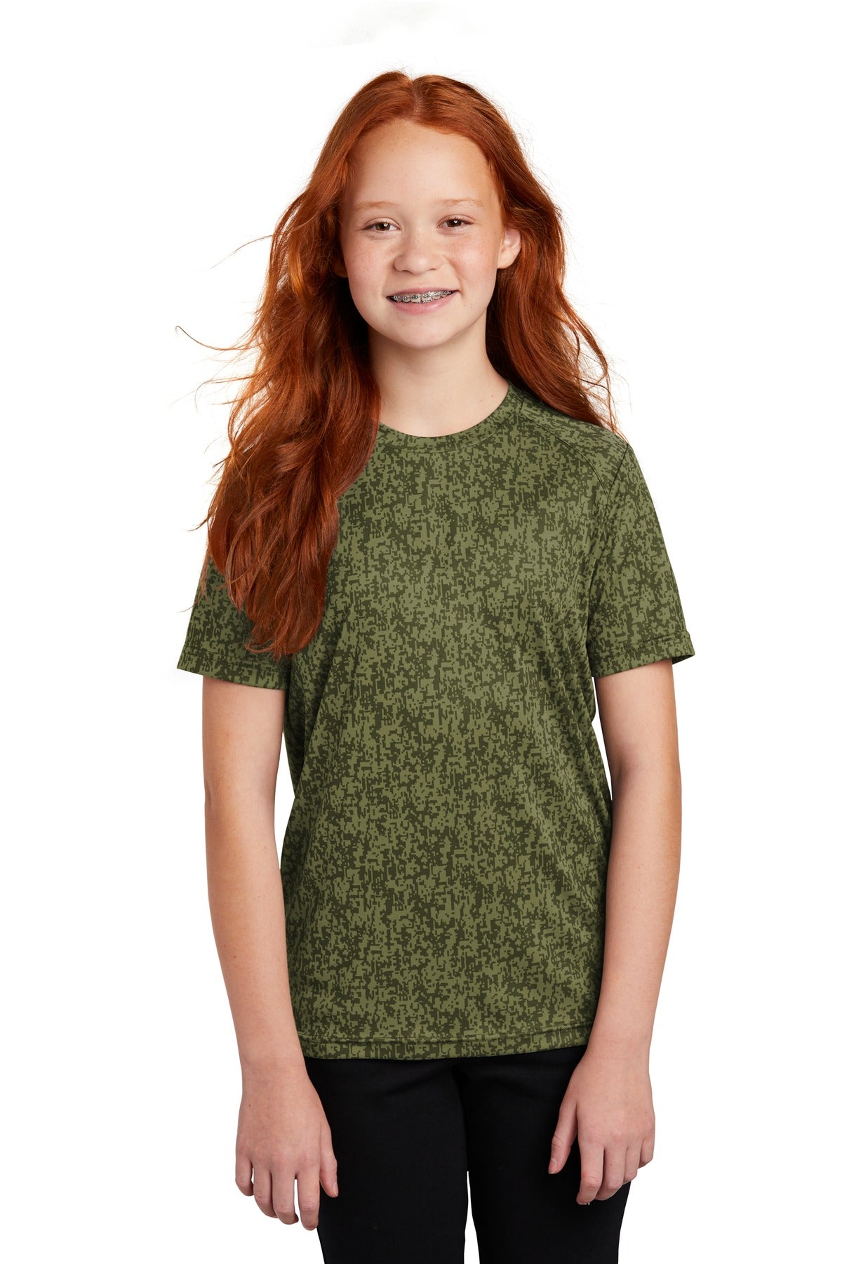 Sport-Tek? Youth Digi Camo Tee. YST460