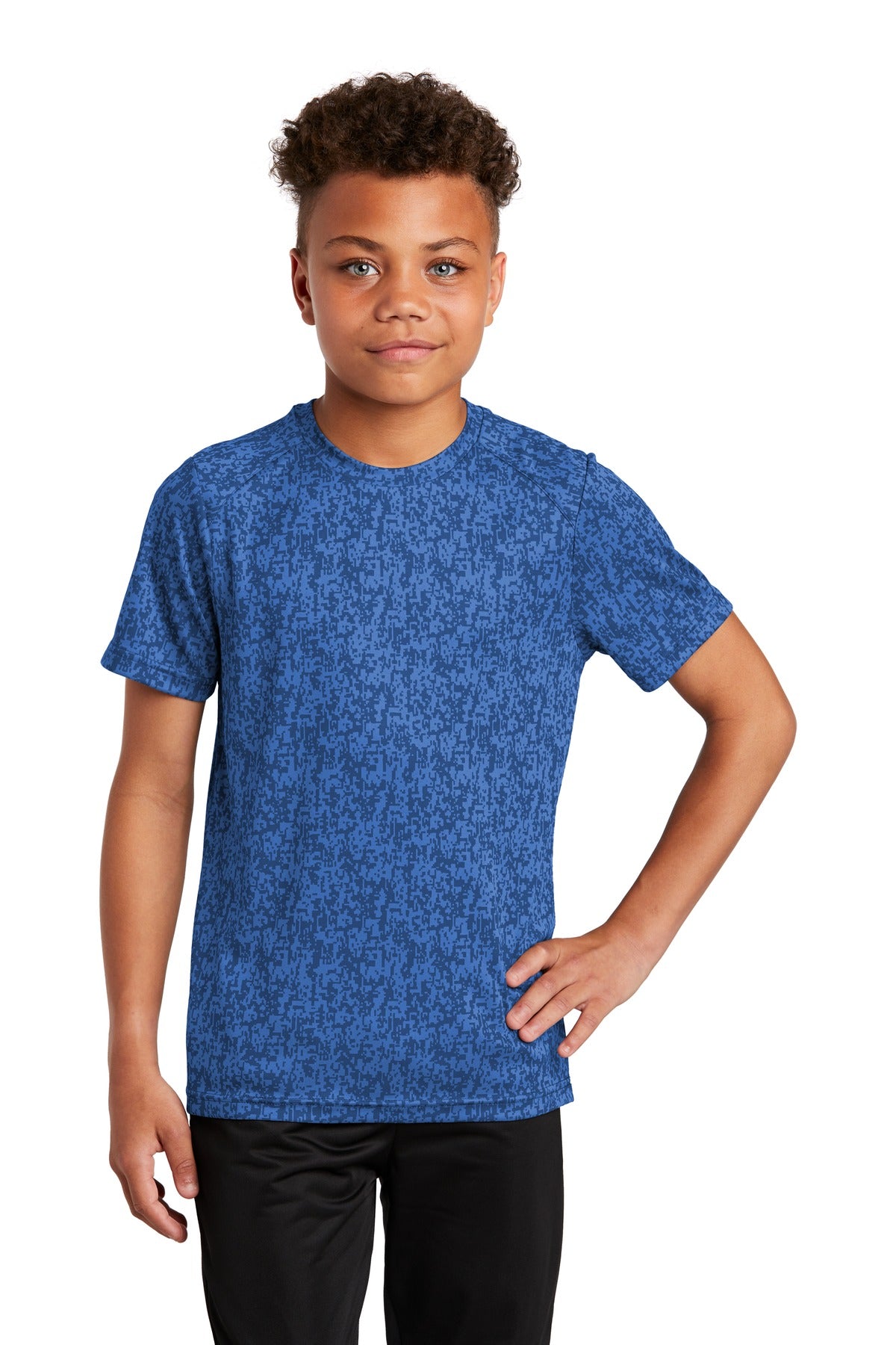 Sport-Tek? Youth Digi Camo Tee. YST460