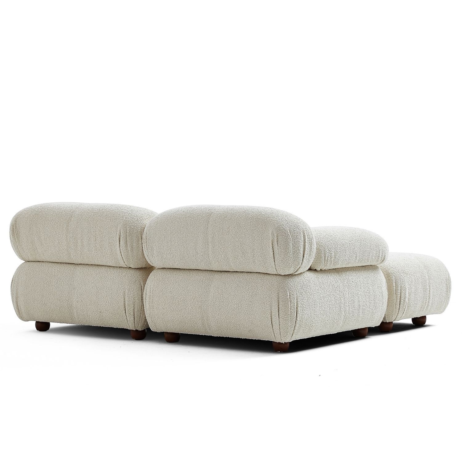 Pebbles Loveseat + Ottoman