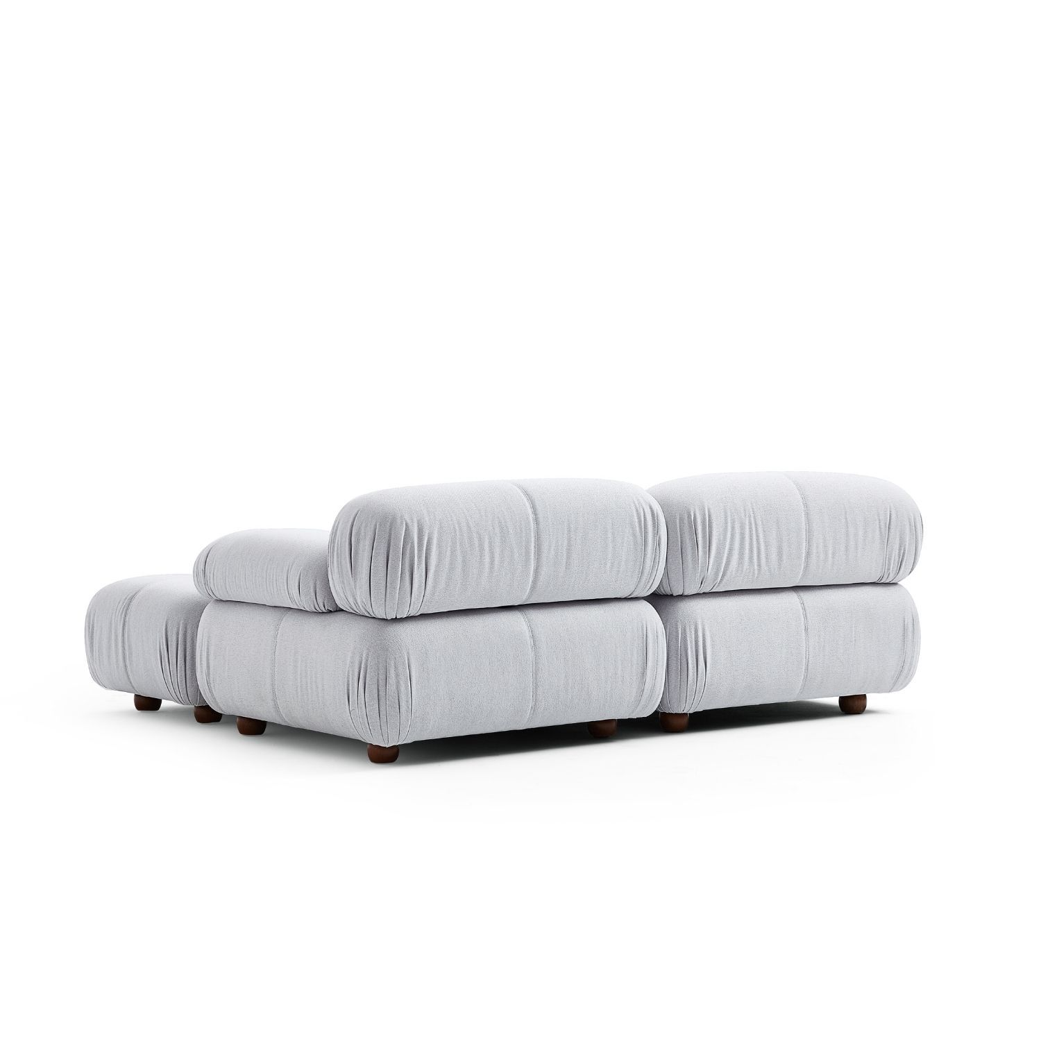 Pebbles Loveseat + Ottoman