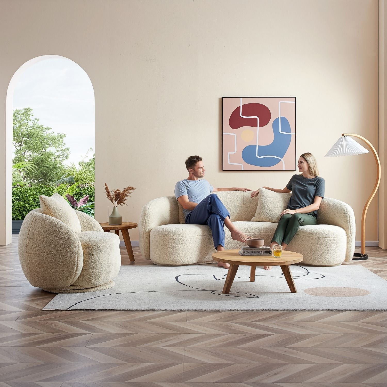 The Eclipse Sofa + Armchair