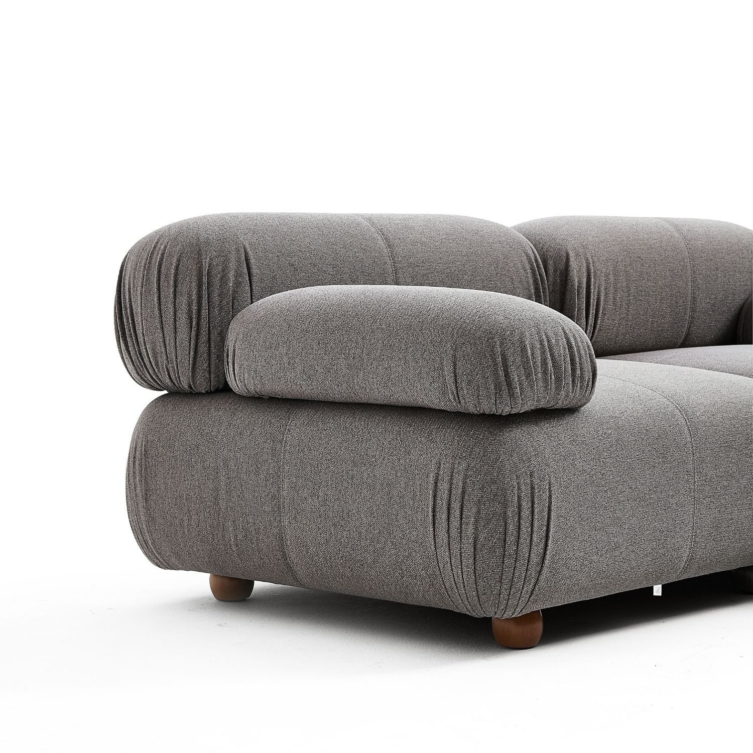 Pebbles Loveseat + Ottoman