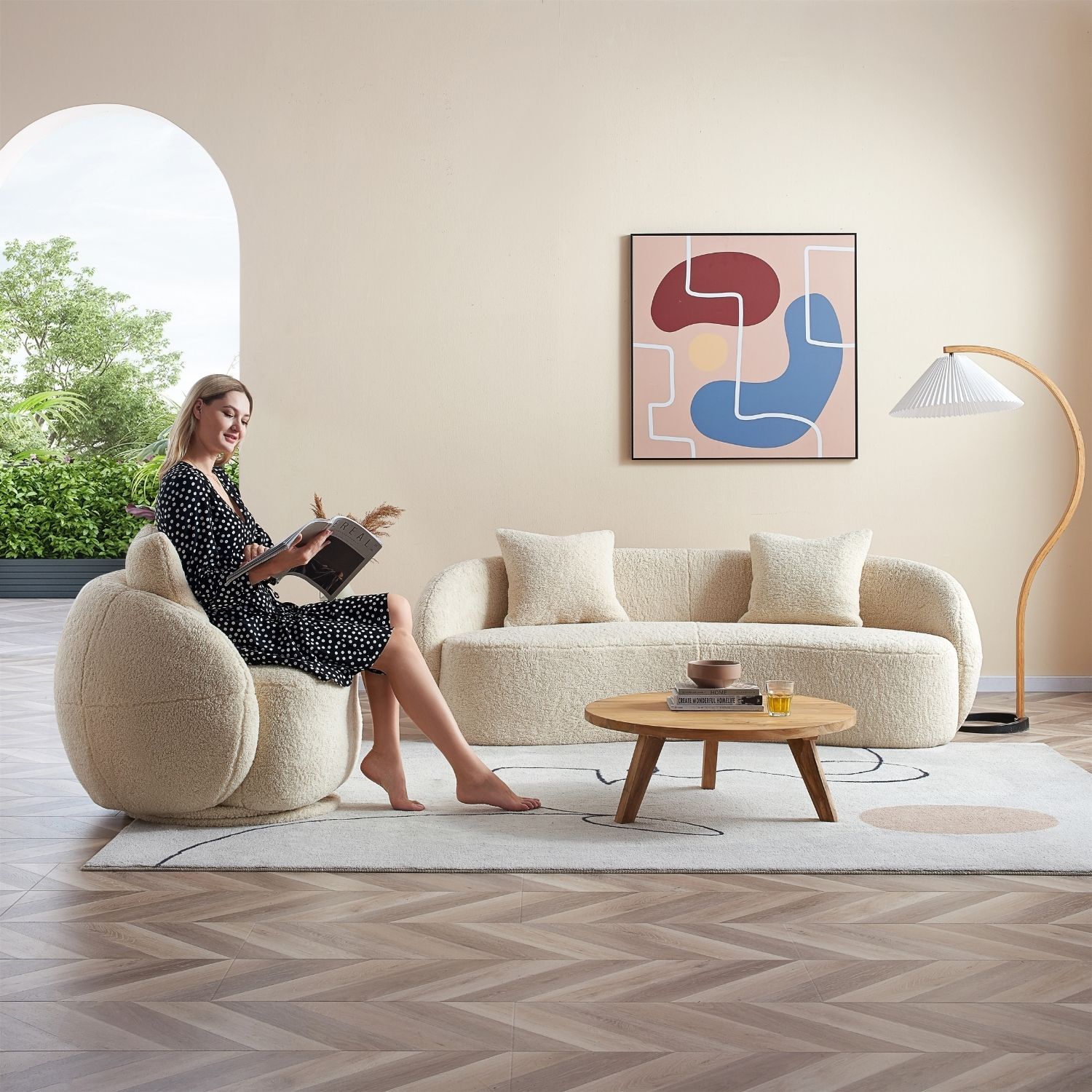 The Eclipse Sofa + Armchair