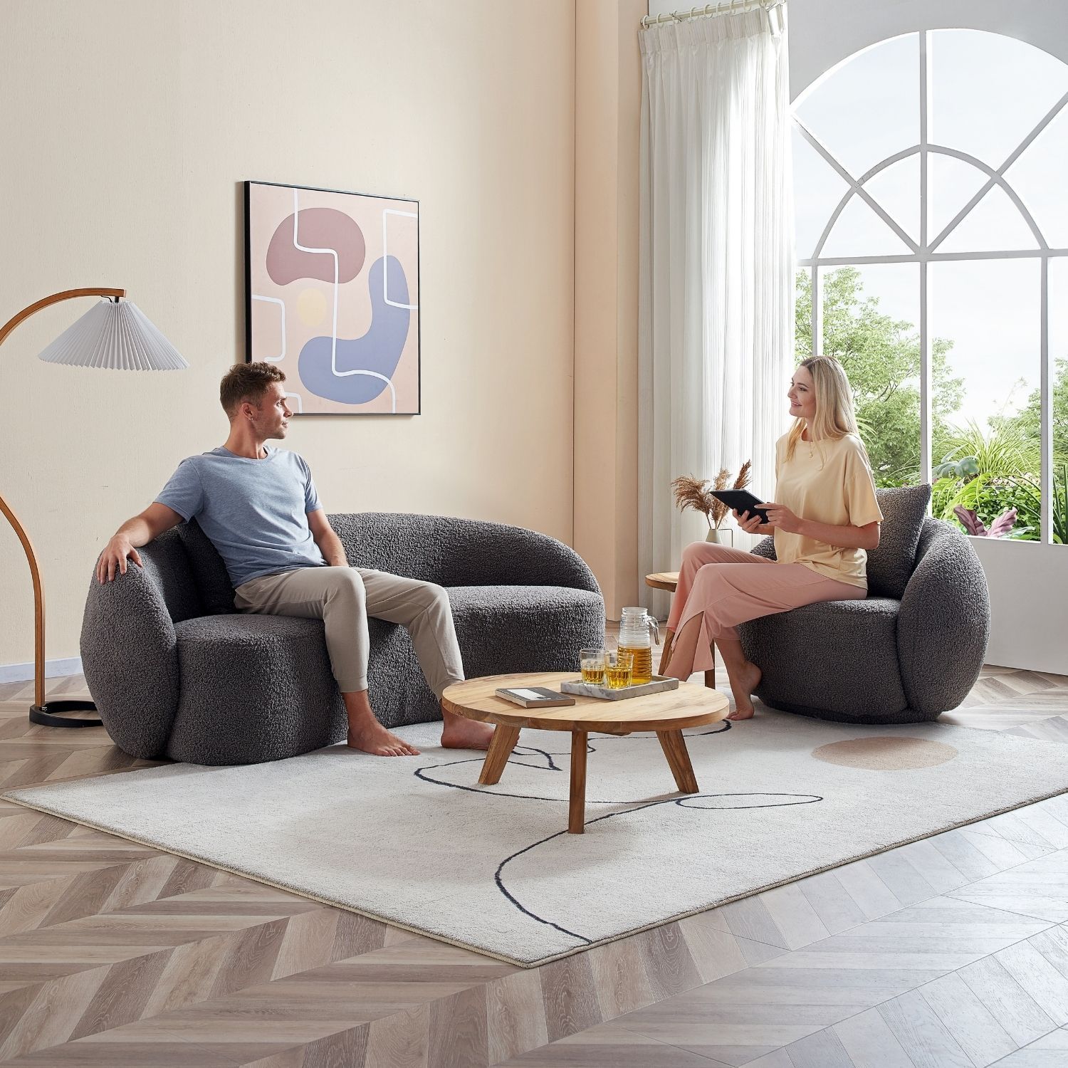 The Eclipse Sofa + Armchair