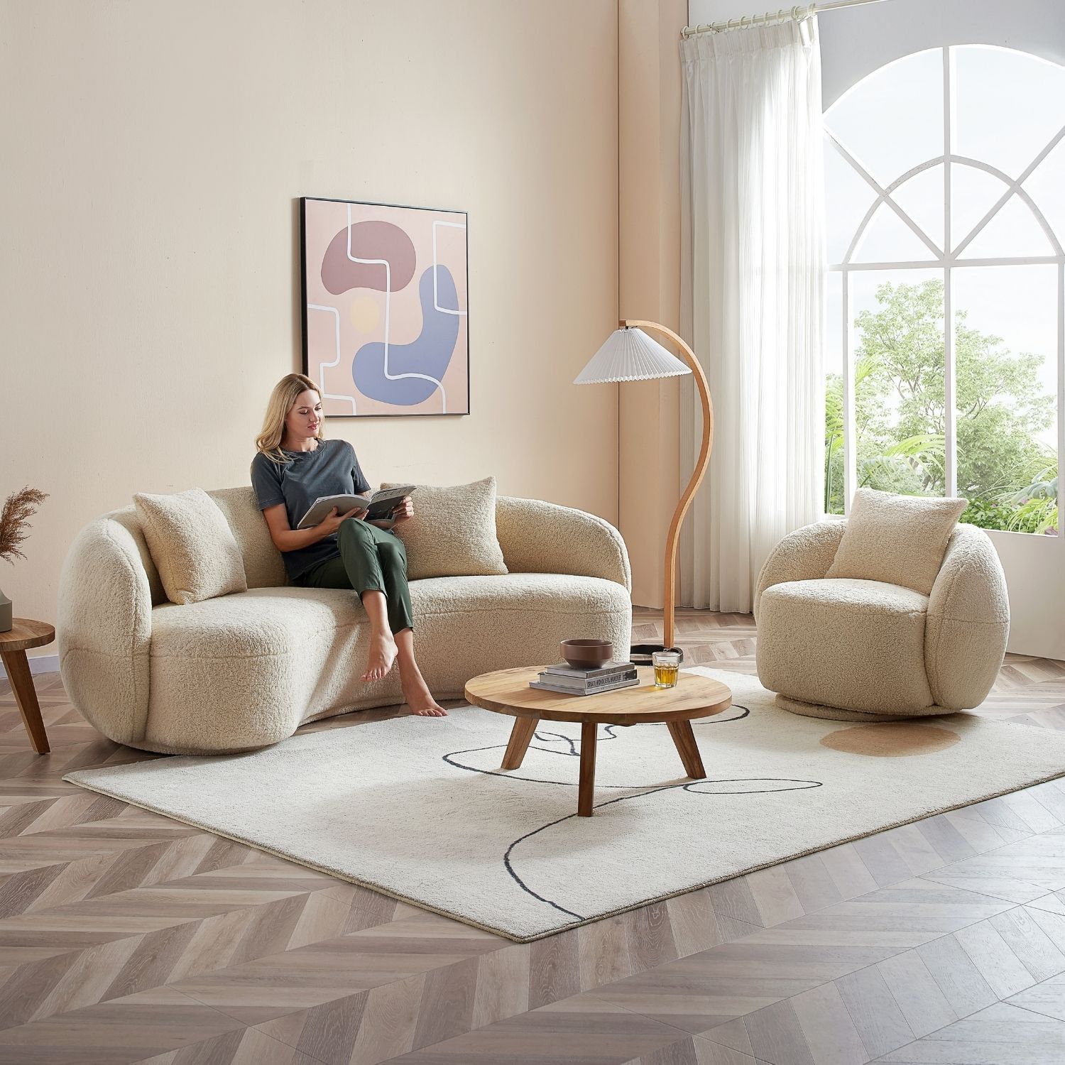 The Eclipse Sofa + Armchair