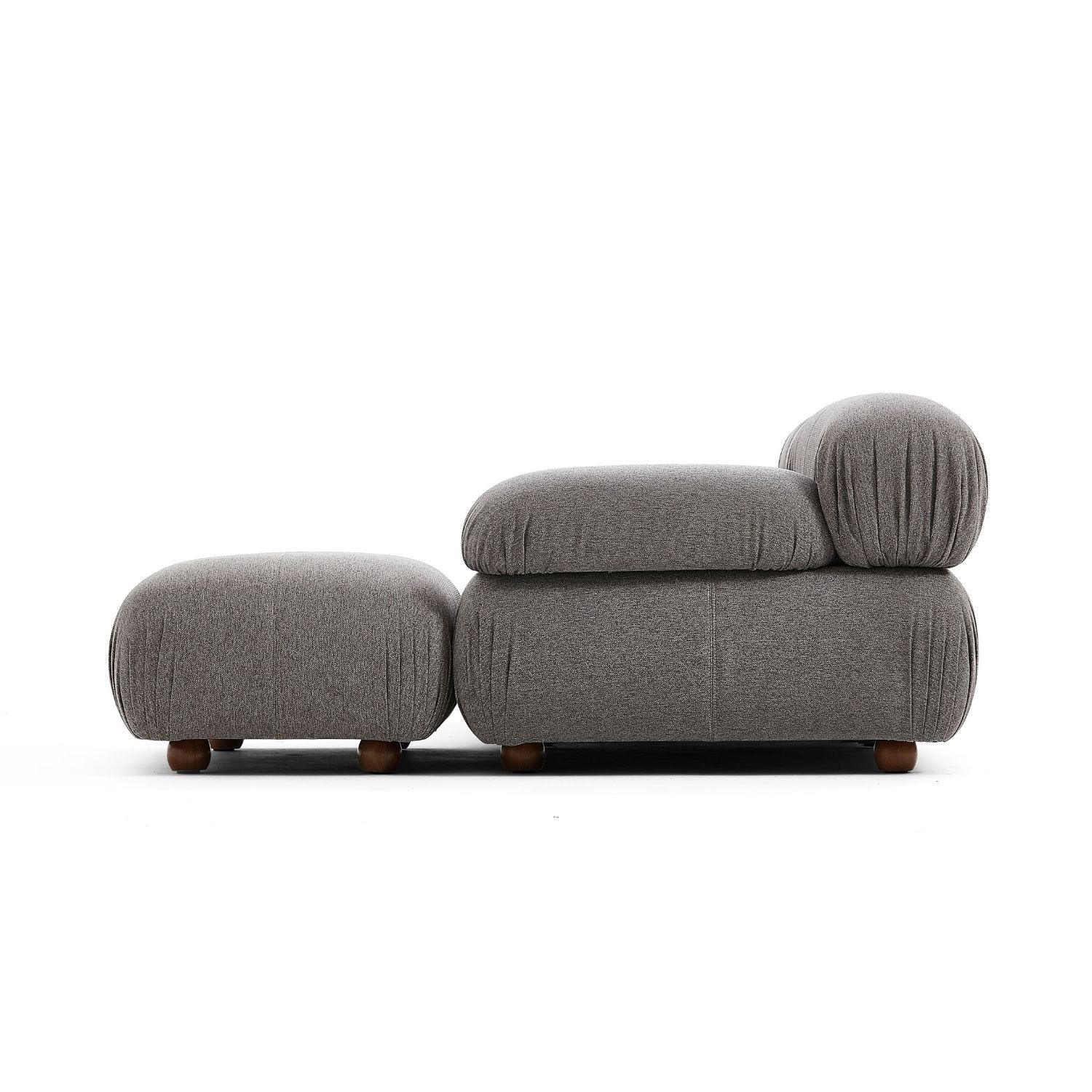 Pebbles Loveseat + Ottoman