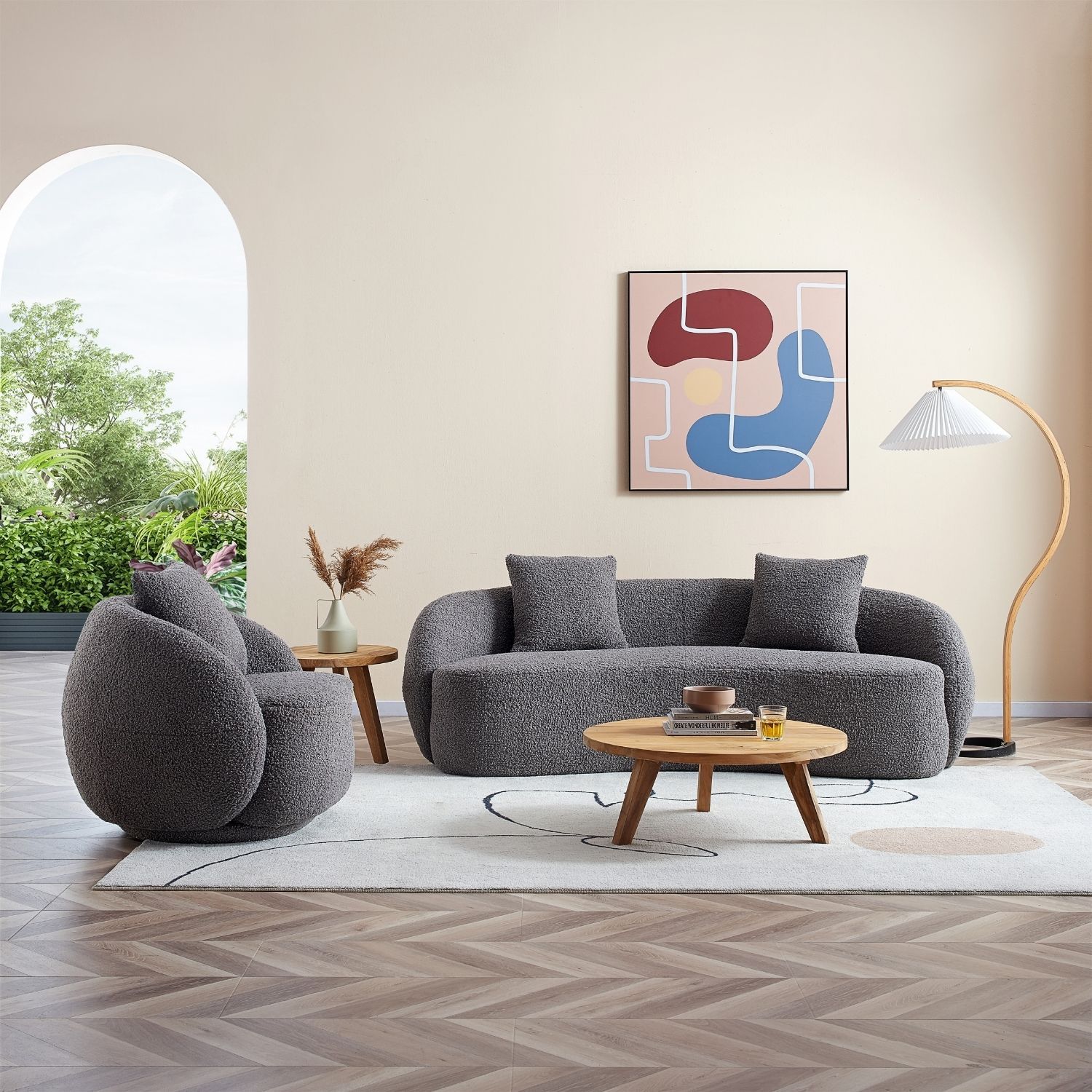 The Eclipse Sofa + Armchair