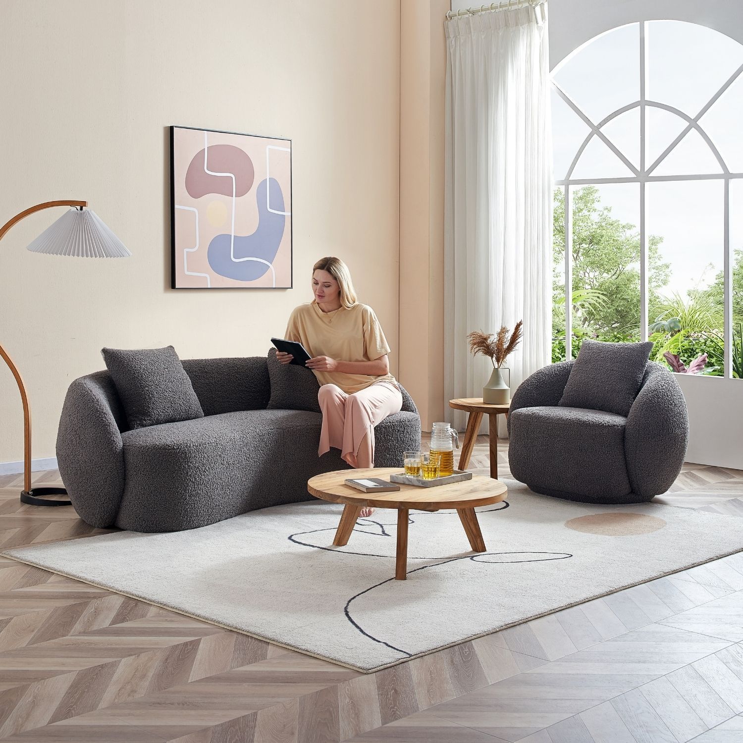 The Eclipse Sofa + Armchair