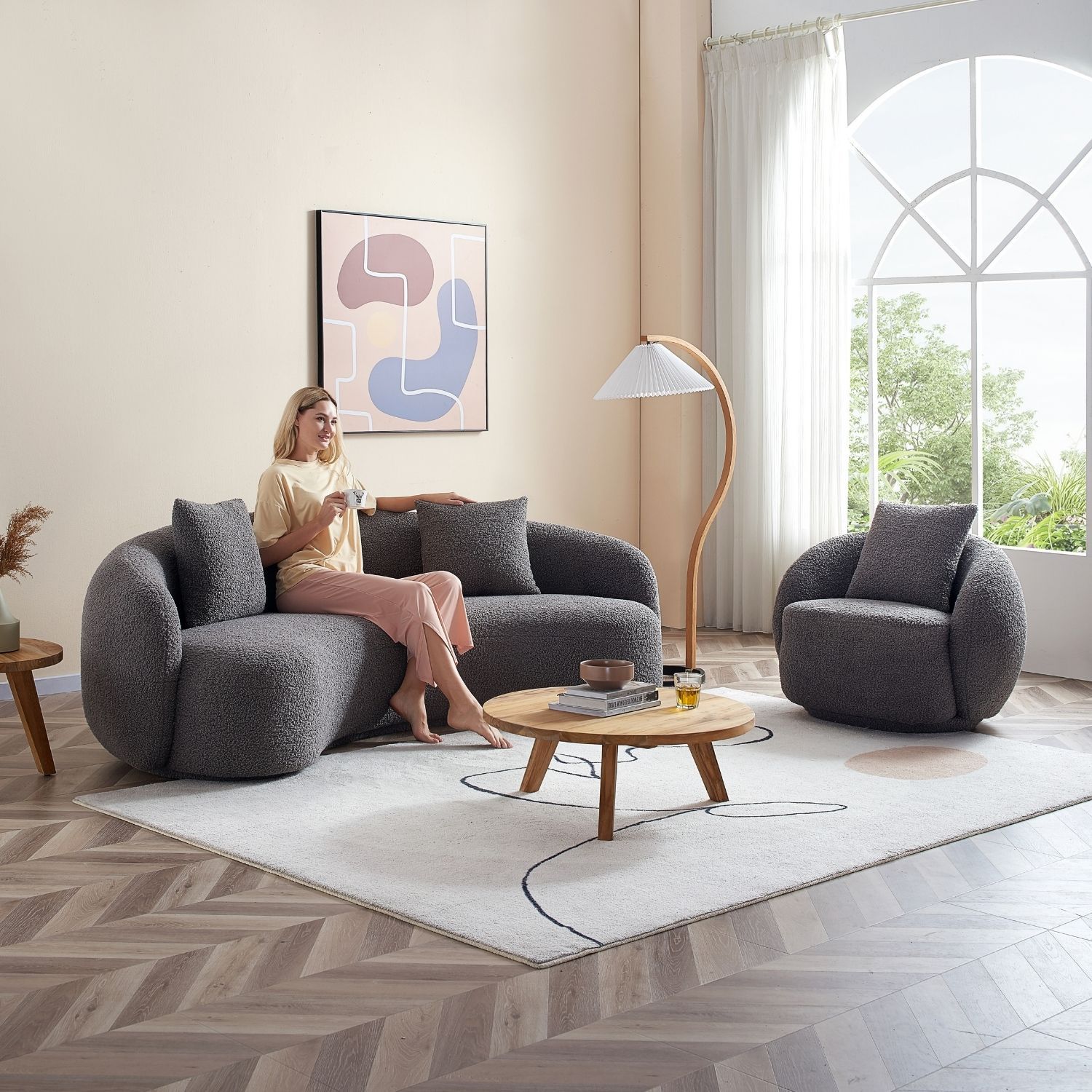 The Eclipse Sofa + Armchair