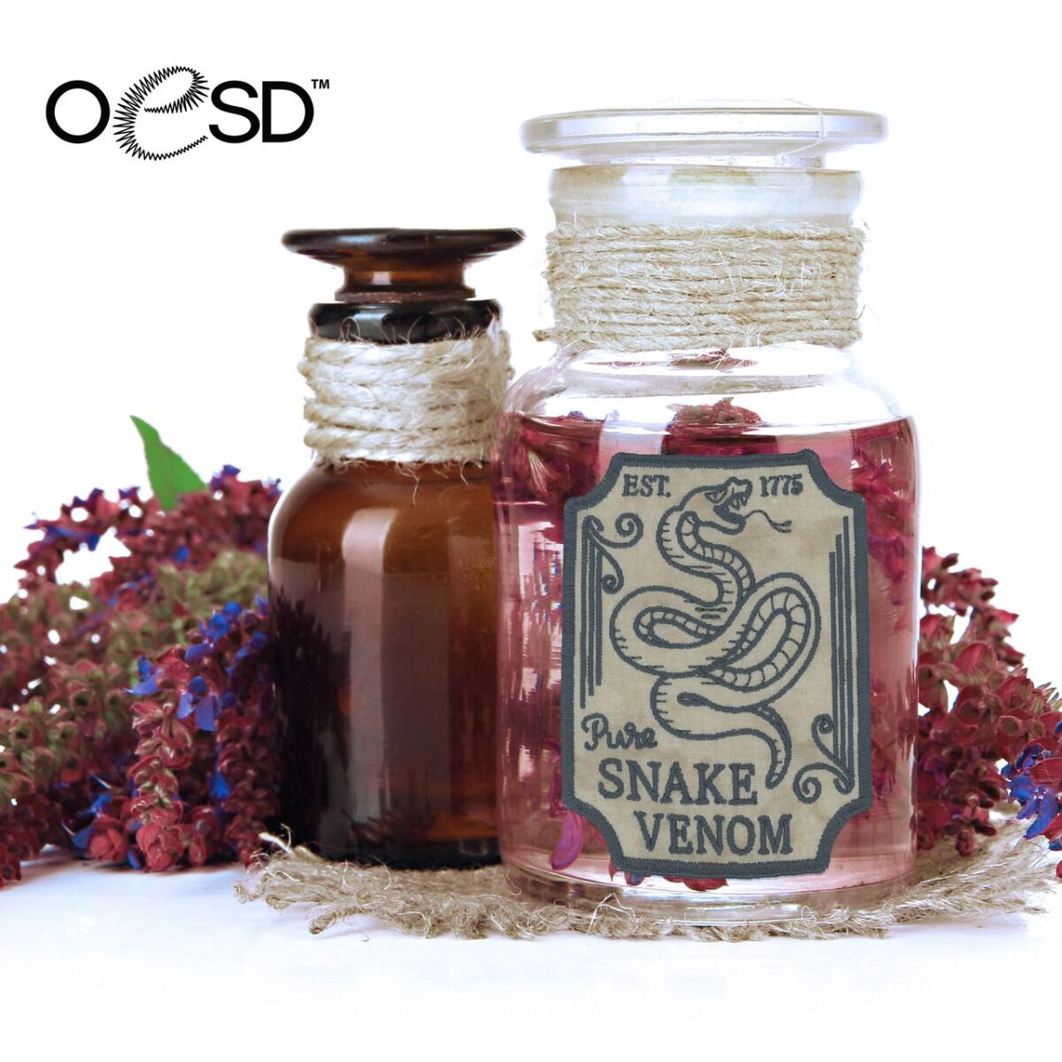 OESD Freestanding Magic Potion Labels Embroidery Design Collection
