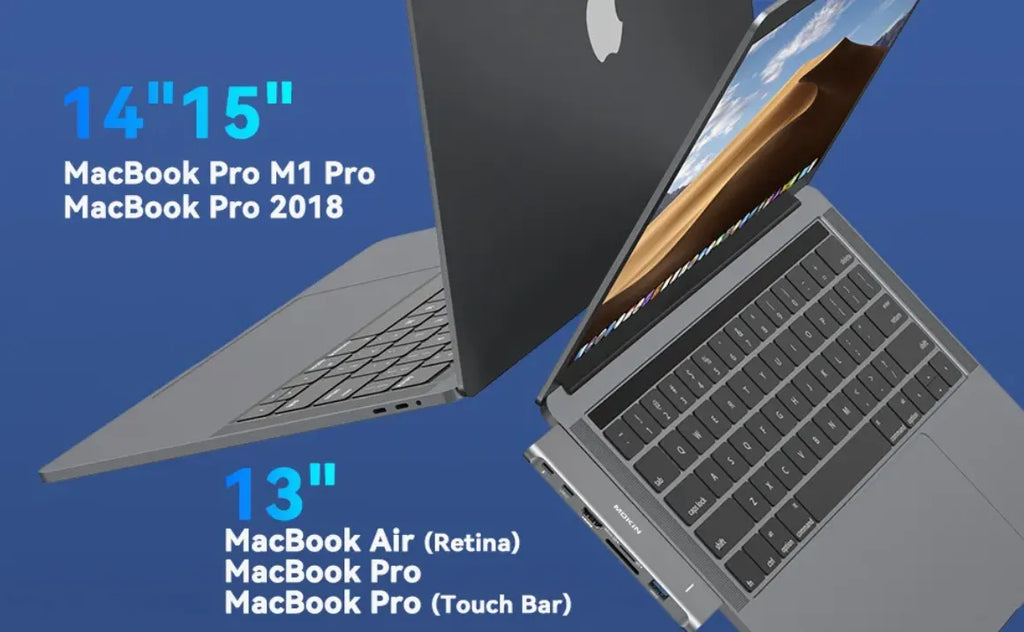 7-in-2 multifunctional USB Type-C MacBook Hub