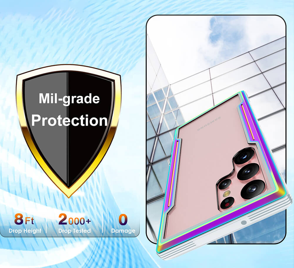 Dealggo UK | Aluminum Alloy Shockproof Military Grade Samsung Phone Case