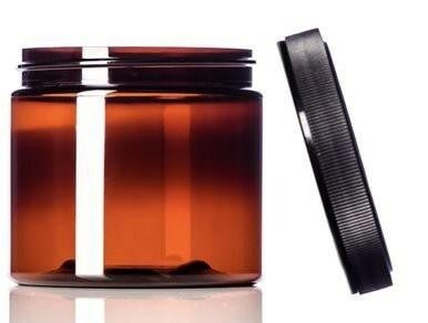 Go Natural 247 - 16 oz Amber PET Jar