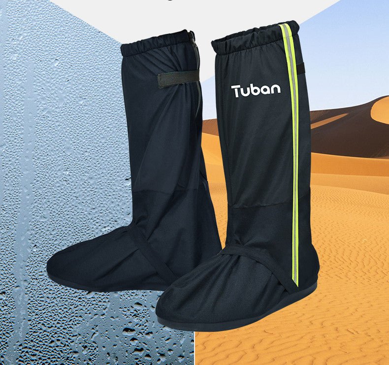 Protect your feet on rugged terrain with these sand-proof shoe covers.