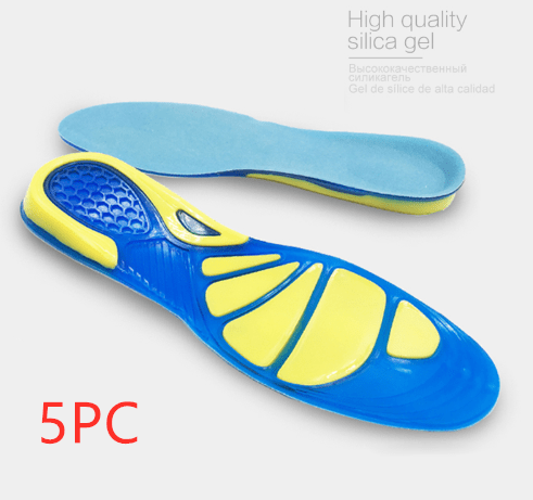 Silicon Gel Insoles Foot Care for Plantar Fasciitis Heel Spur Running Sport Insoles Shock Absorption Pads Arch Orthopedic Insole