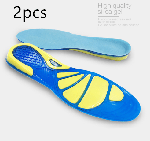 Silicon Gel Insoles Foot Care for Plantar Fasciitis Heel Spur Running Sport Insoles Shock Absorption Pads Arch Orthopedic Insole