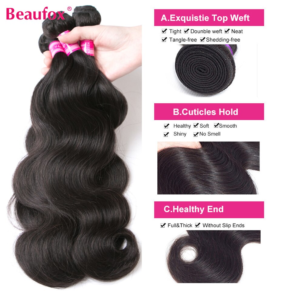 Beaufox Body Wave Bundles