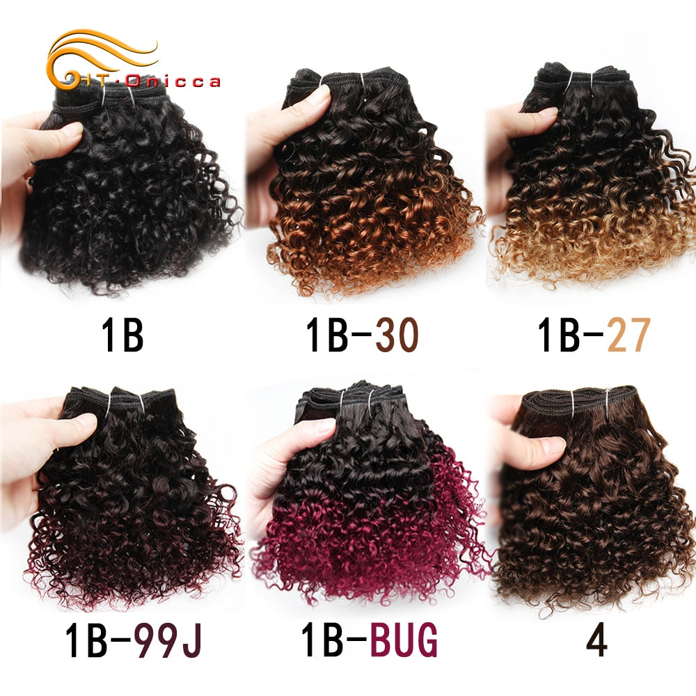 Human Hair Remy Funmi Hair  Extension