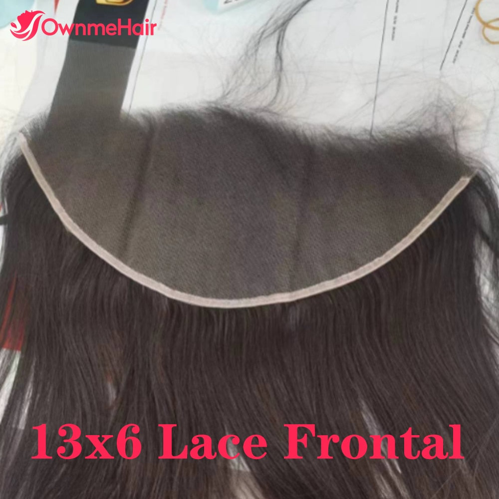 13x6 Ear to Ear Transparent Lace Frontal Only Peruvian Human Hair