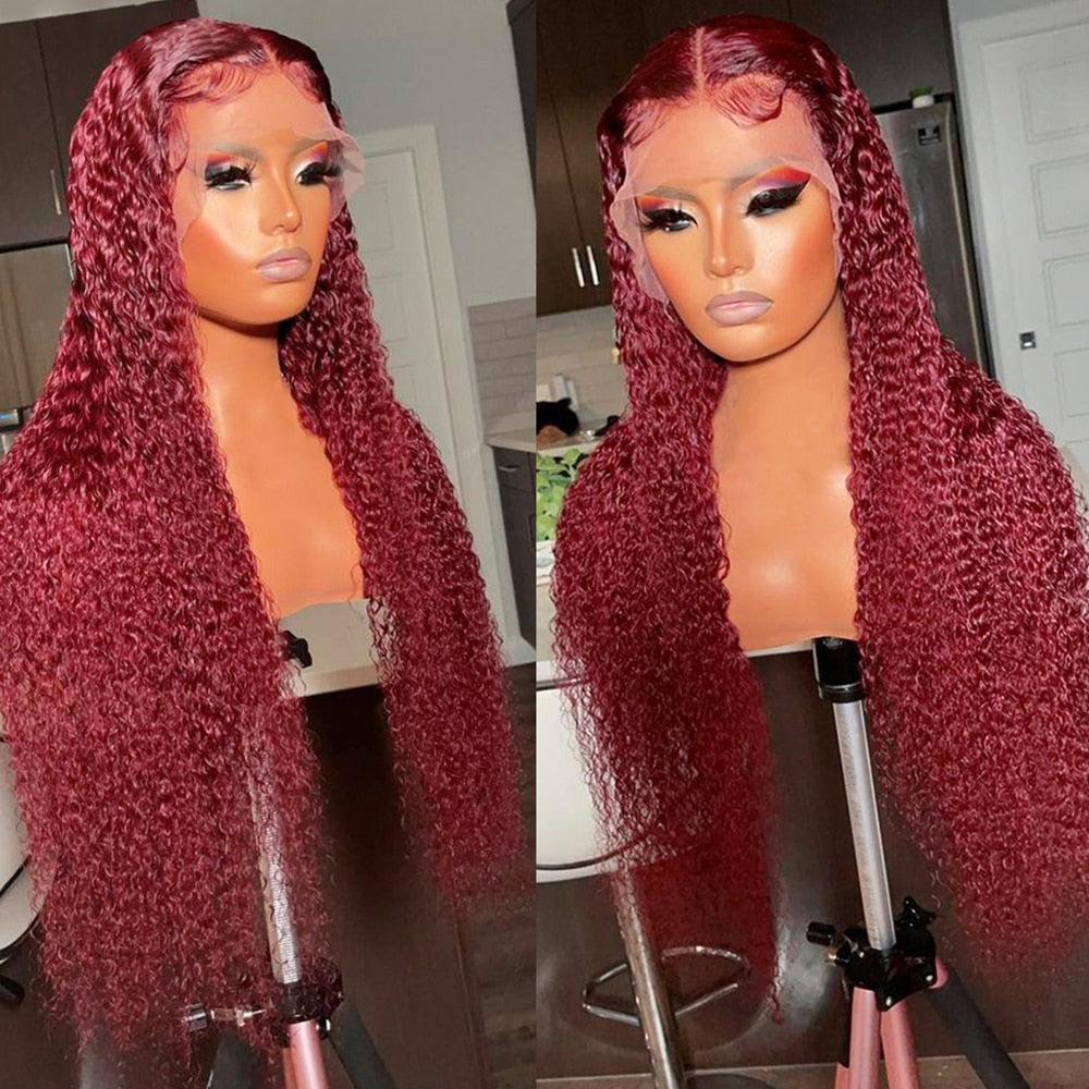 13x4 Deep Curly Lace Frontal Wig