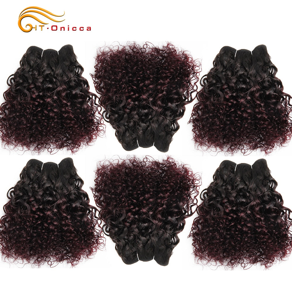 Human Hair Remy Funmi Hair  Extension