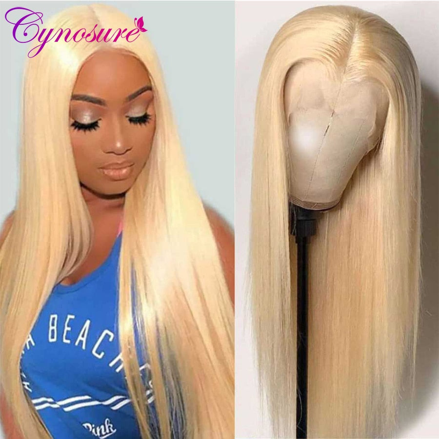 Transparent Lace Front Human Hair Wigs For Black Women
